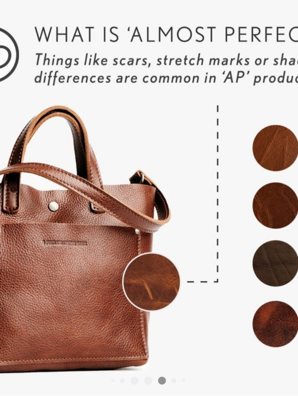 NWOT PLG Almost Perfect Mini Crossbody - Coldbrew - Picture 7 of 7